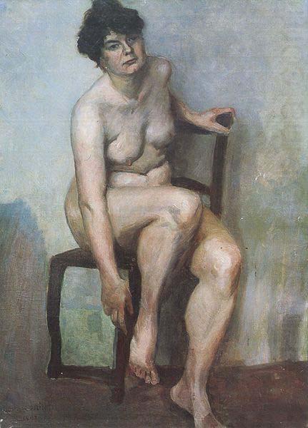 Nude Female, Lovis Corinth